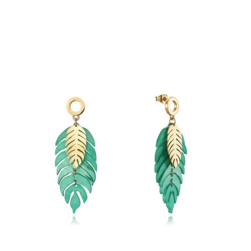 Pendientes Viceroy largos 15115E01016 hojas mujer