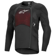 PETO ALPINESTARS BIONIC PLASMA LT LS NEGRO BLANCO