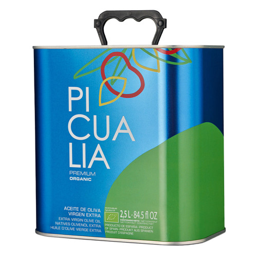 Picualia Premium Organic Picual Lata 2.5L