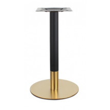 Pie de mesa Hosteleria inox negra Michel