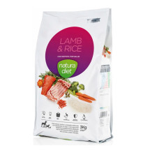 Pienso Natura Diet Lamb & Rice Mini 3Kg