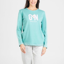 Pijama de Mujer Pettrus sin Puños Estilo y Confort