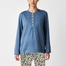 Pijama Muslher Invierno de Mujer Punto Milano  Máxima Calide...