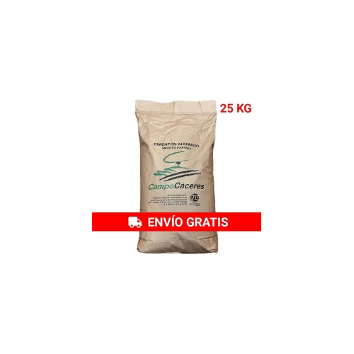 Piment&oacute;n picante Ahumado (Saco 25 kg)
