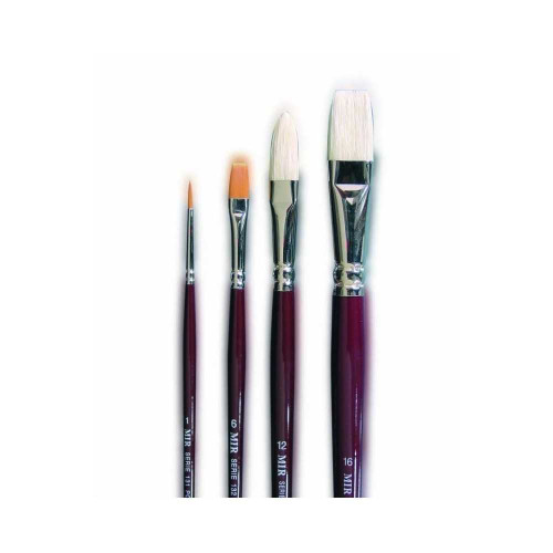 Pincel cerda blanca pack 4 ud.