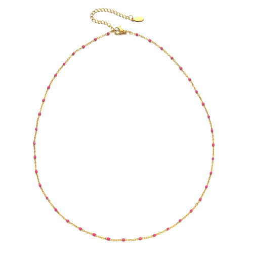 Pink Dots Necklace