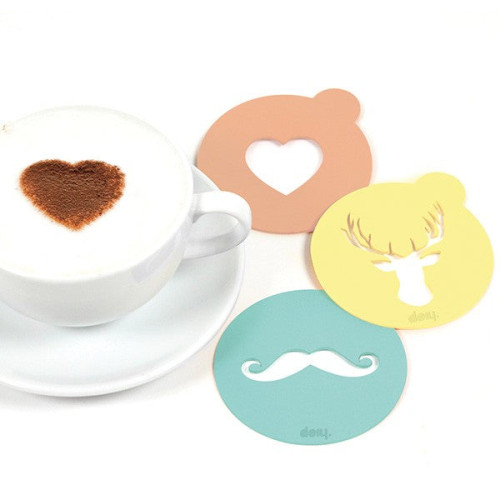 Plantillas para Decorar el Caf&eacute;