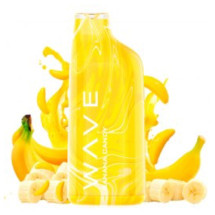 Pod desechable Banana Candy Wave 800 20mg (Bud Vape)