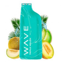 Pod desechable Triple Melon Wave 800 20mg (Bud Vape)