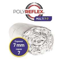 POLYREFLEX MULTI 7-7 (1,25X20 m) Aislante Reflexivo 25 m2