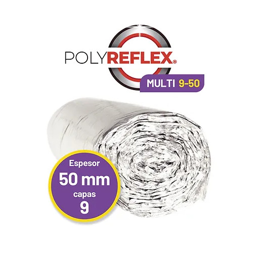 POLYREFLEX MULTI 9-50 (1,25X12 m) Aislante Termico Reflexivo