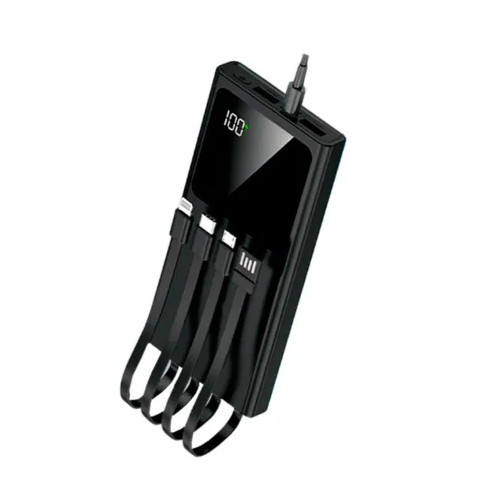 PowerBank 10.000 mAh 22.5W USB Negro DX-95S Carga Rapida y Compacta