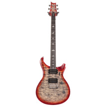 PRS SE CUSTOM 24-08 QUILT CCB GUITARRA ELECTRICA CHARCOAL CH...