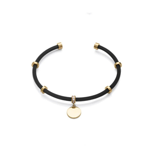 Pulsera Viceroy 14110P01010 acero negro mujer
