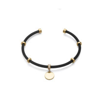 Pulsera Viceroy 14110P01010 acero negro mujer