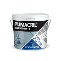 Pumacril revestimiento pétrea blanco 14 litros