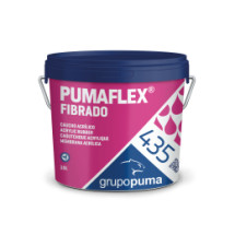 Pumaflex fibrado Caucho acrilico 15 litros Blanco