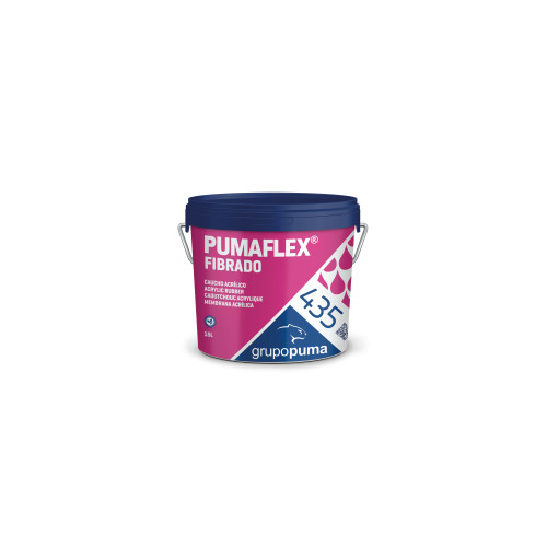 Pumaflex fibrado Caucho acrilico 4 litros Blanco
