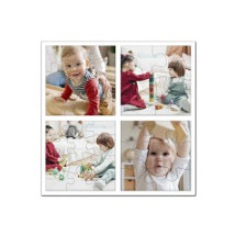 Puzzle infantil personalizado 4 en 1 (39 x 39 cm) con la fot...