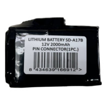 RECAMBIO BATERIA LITIO GUANTE SEVENTY DEGREES SD-A17B 12V 20...