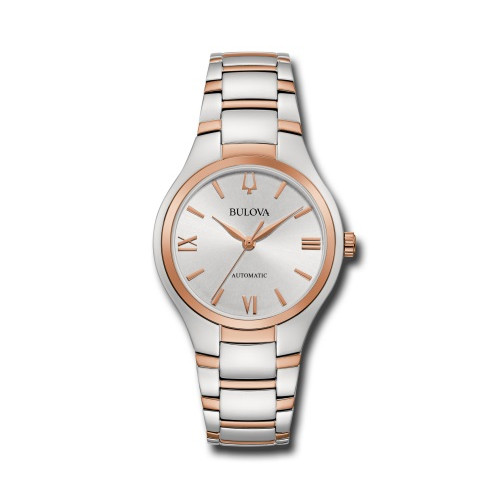 Reloj Bulova 98L313 automatico classic bicolor mujer