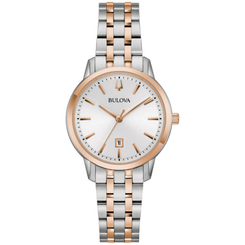 Reloj Bulova 98m137 acero bicolor mujer