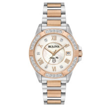 Reloj Bulova 98r234 diamantes bicolor mujer