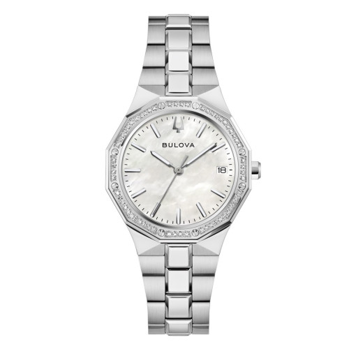 Reloj Bulova Classic 96R255 Octogon Lady diamantes mujer