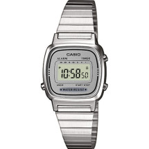 Reloj Casio retro la670wea-7ef plateado