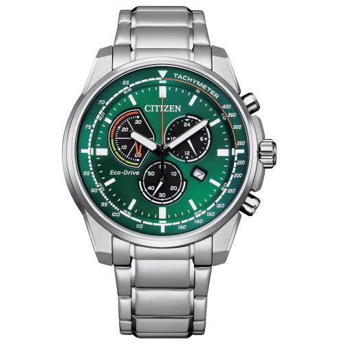 Reloj Citizen at1190-87x crono verde hombre