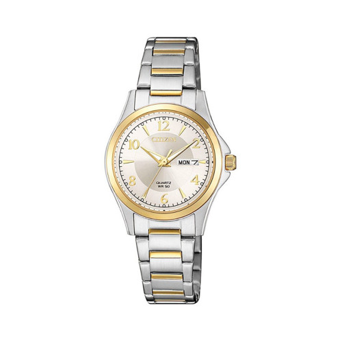 Reloj Citizen EQ0595-55A bicolor cuarzo mujer