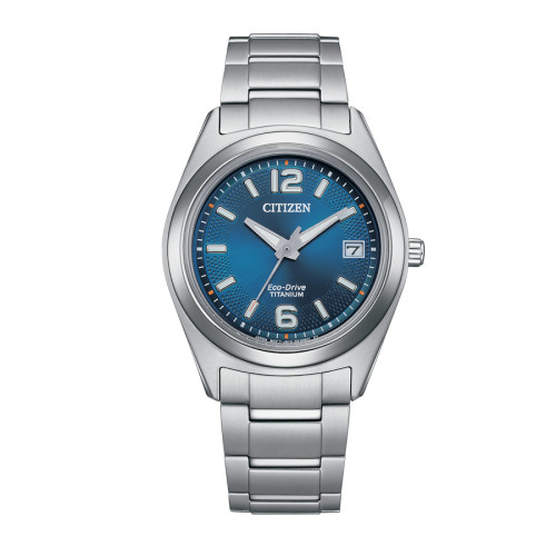 Reloj Citizen FE6151-82L titanio esfera azul mujer