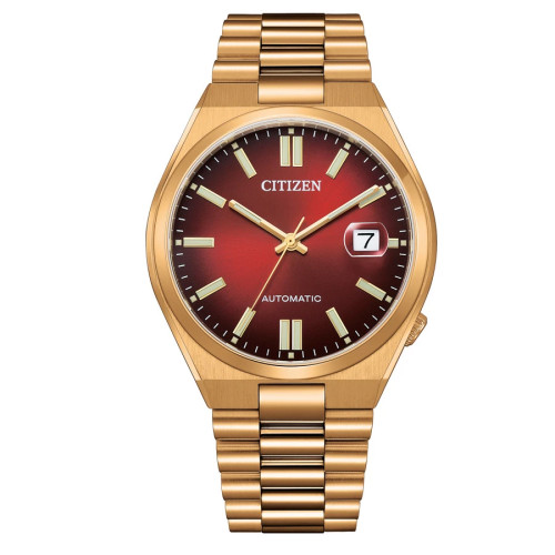 Reloj Citizen NJ0153-82X Tsuyosa dorado rojo autom&aacute;tico