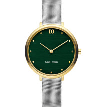 Reloj Danish Design IV76Q1218 bicolor verde mujer 33 mm