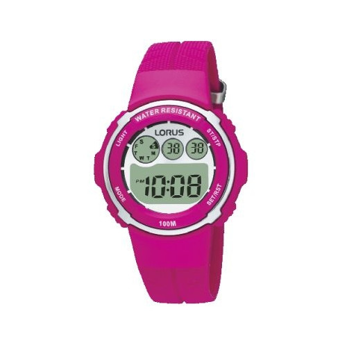 Reloj Lorus r2377dx9 digital rosa