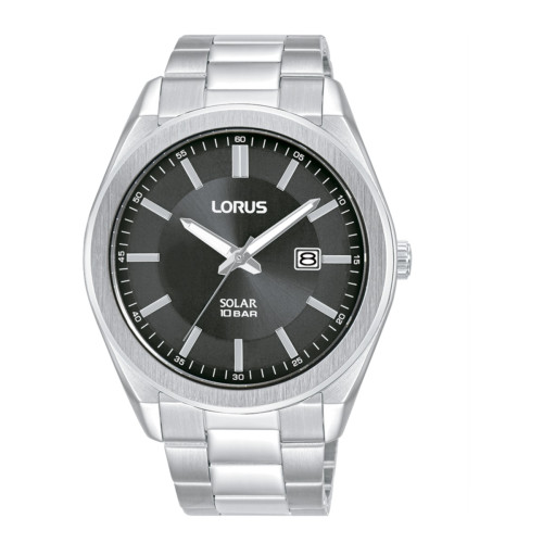 Reloj Lorus RX351AX9 solar esfera negra hombre