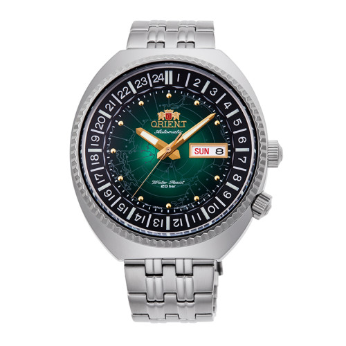 Reloj Orient ra-aa0e02e19b world map revival green