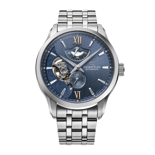 Reloj Orient Star automático RE-AV0B08L00B azul hombre