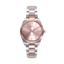 Reloj Sandoz 81384-75 swiss made bicolor mujer