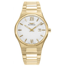 Reloj Sandoz 83013-83 swiss made dorado hombre