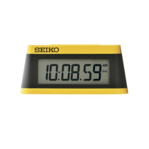 Reloj Seiko despertador QHL091Y digital amarillo