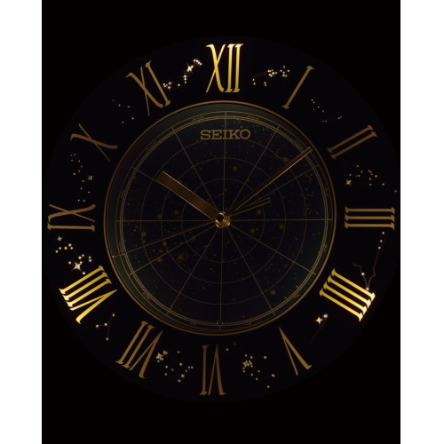 Reloj Seiko pared QHA013L luminoso