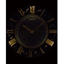 Reloj Seiko pared QHA013L luminoso