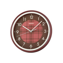 Reloj Seiko pared QHA016R rojo