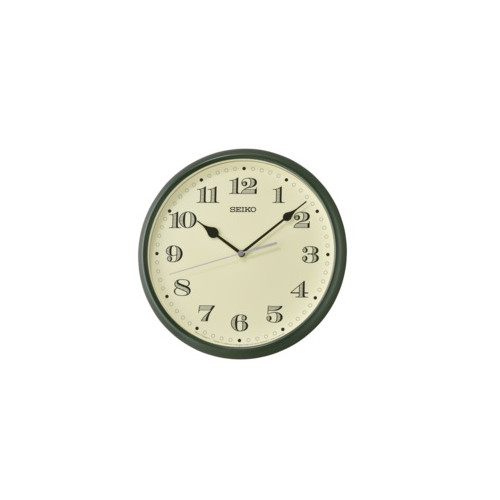 Reloj Seiko pared qxa796m redondo amarillo