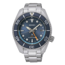 Reloj Seiko SFK001J1 Sumo GMT solar esfera azul