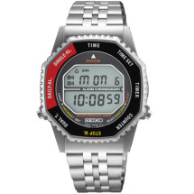 Reloj Seiko SMGG19P1 Neo Sports Digital Rotocall Negro-Rojo ...