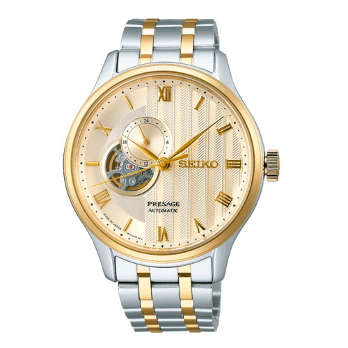 Reloj Seiko SSA464J1 Presage Jardin Japones Beige hombre