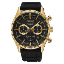Reloj Seiko SSB446P1 Neo Sports dorado cronógrafo hombre