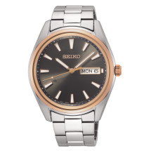 Reloj Seiko sur344p1 hombre bicolor zafiro